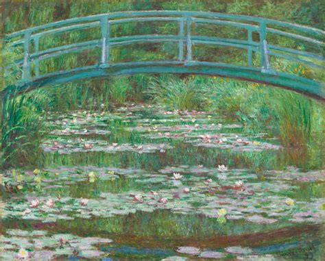 Top Impressionist Paintings - Claude Monet, The Japanese Footbridge, 1899