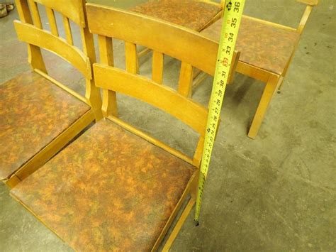 Wooden Table Chairs BigIron Auctions