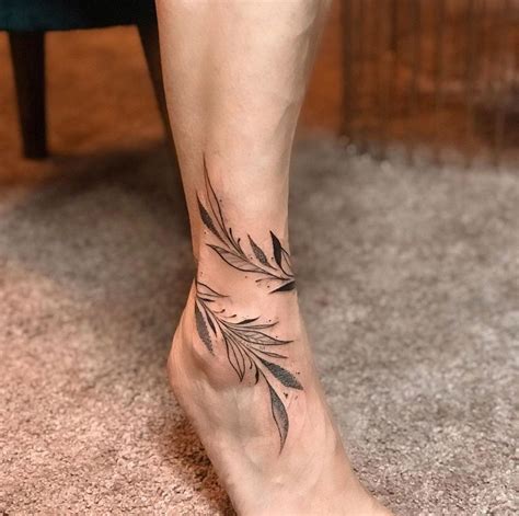 Pin by leli on Tattoo | Wrap around ankle tattoos, Lower leg tattoos ...