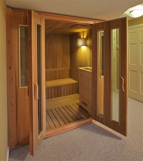 Awesome 30+ Coolest And Cozy Home Sauna Design Ideas. More at https://trendecora.com/2018/03/30 ...