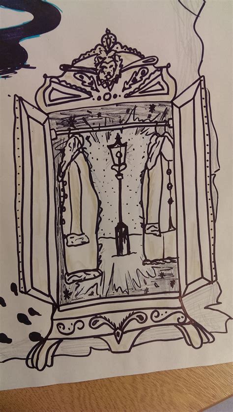 Narnia Wardrobe Drawing at PaintingValley.com | Explore collection of ...