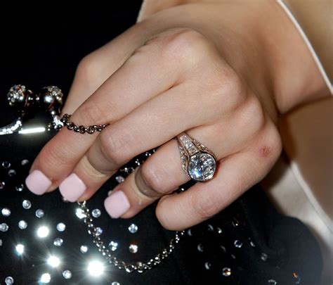 See the Most Stylish Celebrity Engagement Rings | POPSUGAR Fashion UK