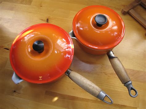 Thrift store score: 2 Le Creuset pans | I found these two go… | Flickr