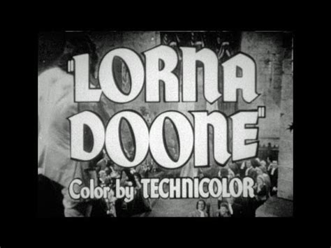 HD Film Trailer - Lorna Doone 1951 - YouTube