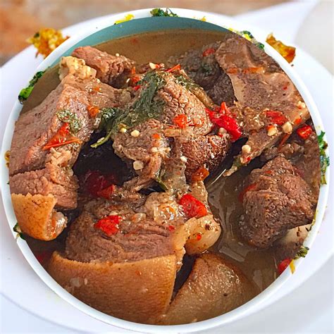 Goat Meat Peppersoup – Lagos Buka Bar & Grills