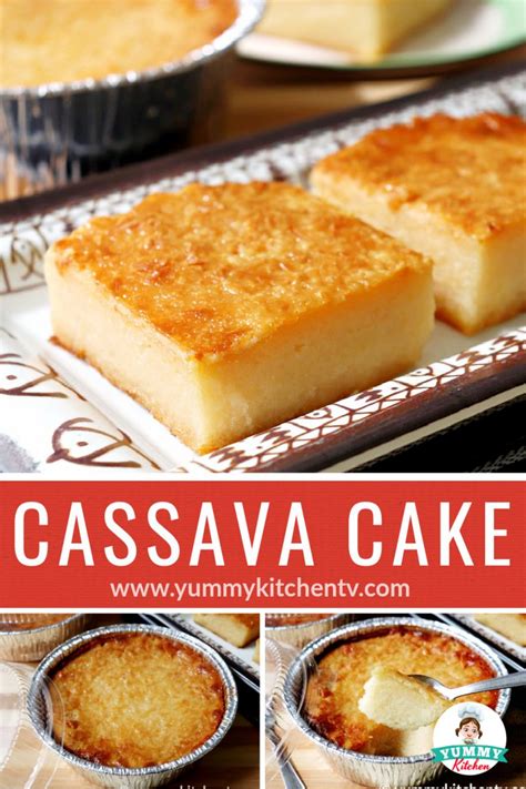 Cassava Cake - Yummy Kitchen