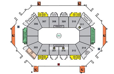 Maps | Ralph Engelstad Arena