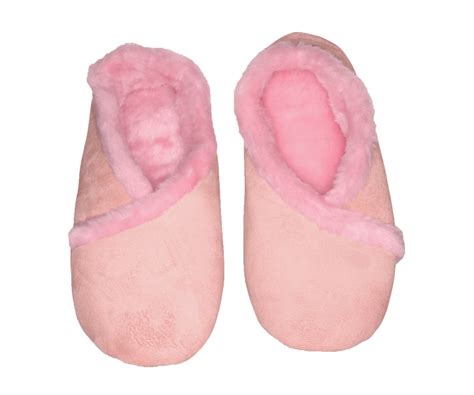 DeluxeComfort.com Women's Slippers Fur Lined Suede