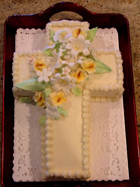 Baptism Cake - CakeCentral.com