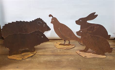 Metal Silhouette Animals - Etsy