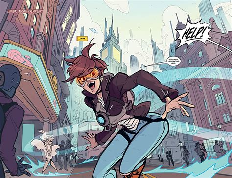 New Overwatch: Tracer-London Calling comics from Dark Horse - YouLoveIt.com