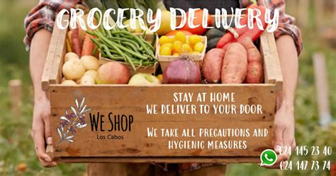 Grocery Delivery – Puerto Los Cabos HOA