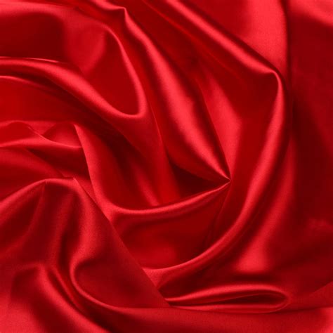 Red Silk Charmeuse, Red Stretch Charmeuse, Red Silk Fabric by the Yard, Silk Satin fabric ...