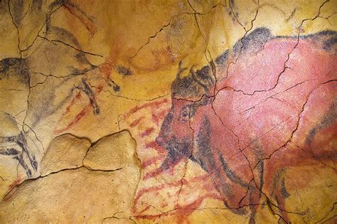 Upper Paleolithic cave paintings in the … – License image – 70297795 ...