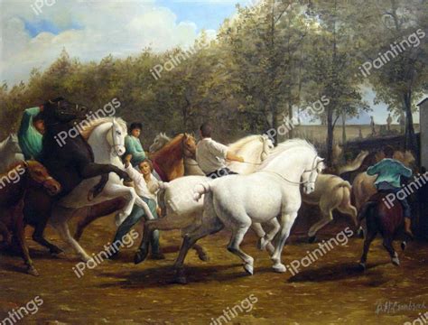 The Horse Fair Painting by Rosa Bonheur Reproduction | iPaintings.com