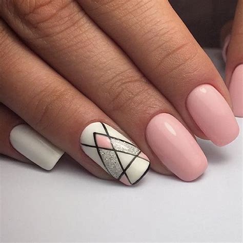 Spring Nail Designs For 2023 That You Will Adore | Nail designs spring, Geometric nail, Silver nails