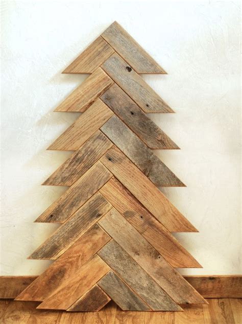 10 Wooden Christmas Trees with Eco-Style | Christmas tree decorations ...