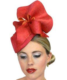 Fashion hat Cerise Amelie by Melbourne milliner Louise Macdonald Kentucky Derby Fascinator ...