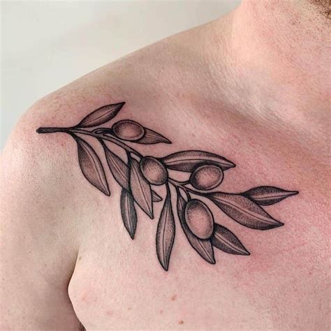30+ Best Olive Branch Tattoo Design Ideas (2022 Updated!) | Olive tattoo, Olive branch tattoo ...