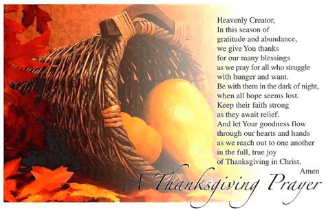 A thanksgiving prayer | HappyThanksGiving