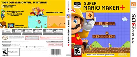 Super Mario Maker 3DS Box Art by ThePandaK on DeviantArt