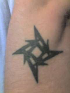 Metallica Star tattoo