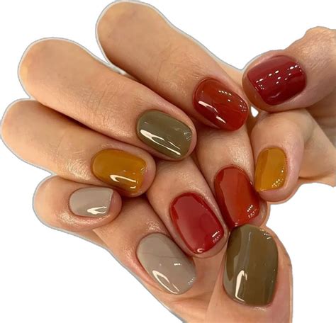 57 Cute Fall Nail Designs and Ideas Trending in Autumn 2023 in 2024 | Swag nails, Funky nails ...