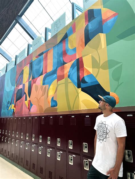 Powell Middle School Has a New Mural | Littleton Public Schools