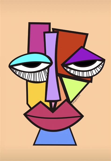 Bold and beautiful | Cubism art, Cubist art, African art paintings