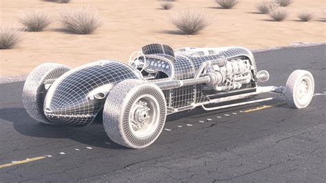 Jay Leno Tank Car (desert studio) - 3D Model by SQUIR