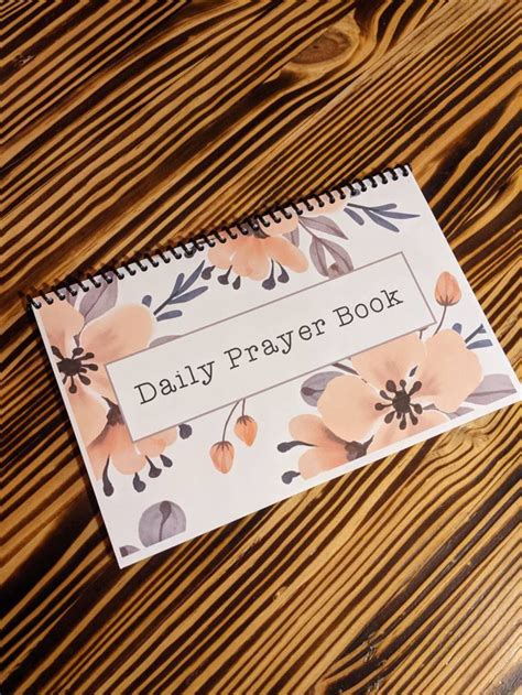 Daily Prayer Book - Etsy