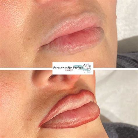 Permanent Makeup Lip Liner Healing | Saubhaya Makeup