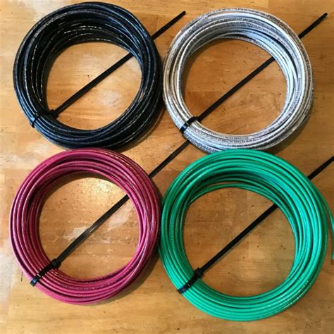4-50 FT AWG #12 Gauge THHN/THWN-2 Stranded Copper Building Wire, 9 COLOR CHOICES $78.50 - PicClick
