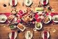 Photo of christmas dinner table | Free christmas images
