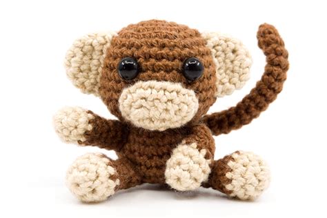 Toys & Games stuffed toy crochet monkey amigurumi animal crochet toy ...