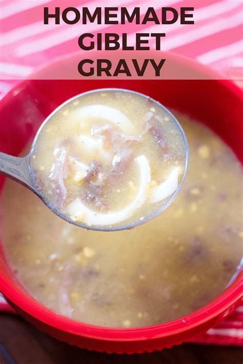 Giblet Gravy: Just Like Mom Made - An Alli Event