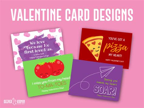 Valentine Card Designs – Deeper KidMin