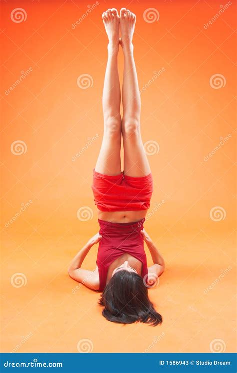 Young Teen Stretching stock image. Image of expression - 1586943