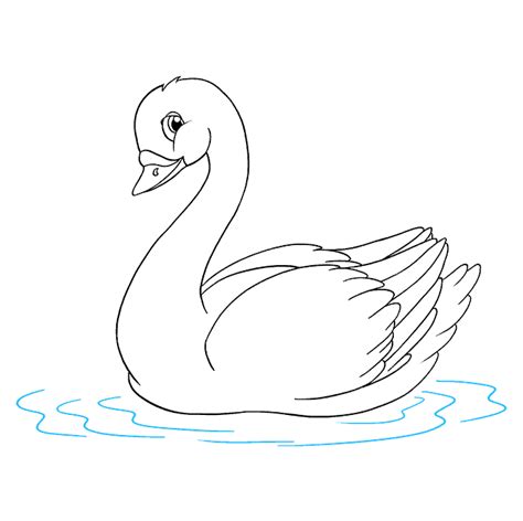 How to Draw a Swan - Really Easy Drawing Tutorial