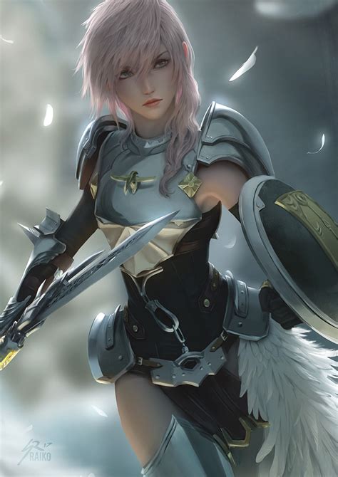 ArtStation - Lightning FFXIII-2