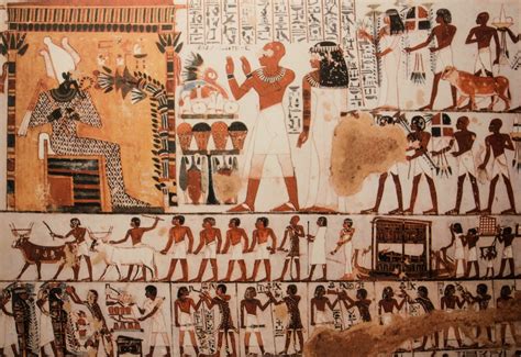 картинки : стена, Египет, Изобразительное искусство, Роспись, коллаж, Могила, Luxor, современное ...