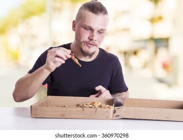 Man Eating Pizza Stock Photo 360970298 | Shutterstock