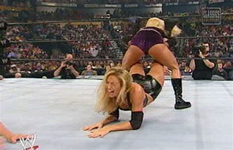 Today in History: Stacy Keibler vs. Trish Stratus at Judgment Day 2002 ...