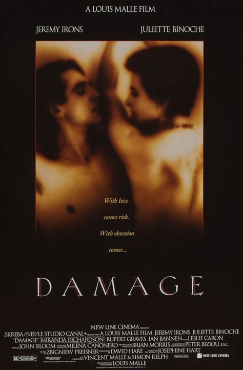 DAMAGE (1992). | Damage movie, Film, Movie posters