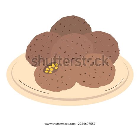 Pani Puri Indian Food Traditional Stock Vector (Royalty Free ...