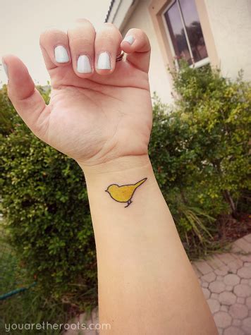 Yellow bird tattoo, Bright Eyes, Conor Oberst | Yellow bird tattoo, Bright eyes tattoo, Yellow ...