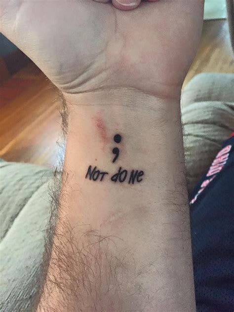 Semicolon tattoos used as tools for suicide prevention | News | wvgazettemail.com