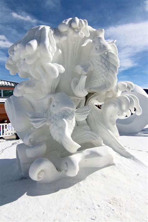 2012 Breckenridge Snow Sculpture Competition. A snow sculpture at the ...