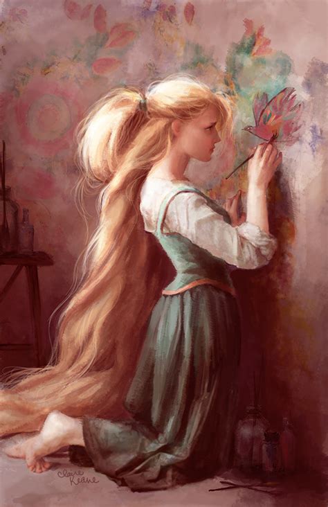 Tangled Concept Art Rapunzel