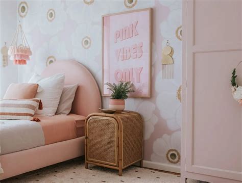 Before & After: Cute Girly Pink Bedroom Transformation - Decorilla ...